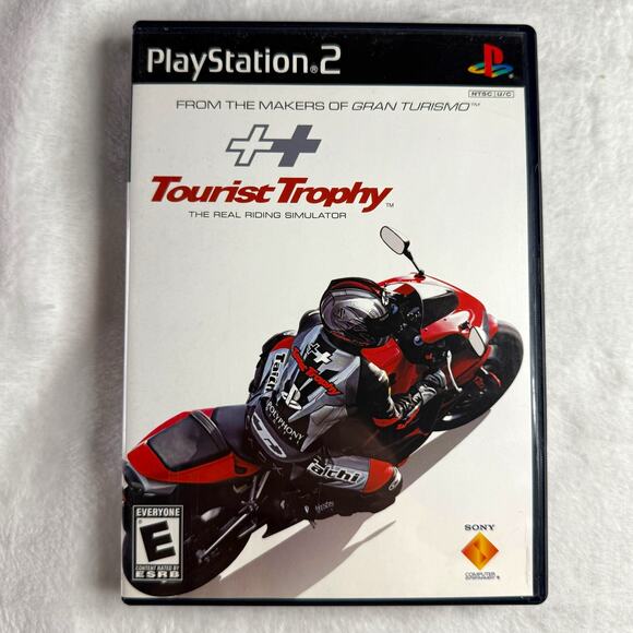 Tourist Trophy PS2 Complete CIB (2006) Real Riding Simulator Motorcycle Racing - Picture 1 of 7